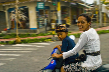 Couple on bike