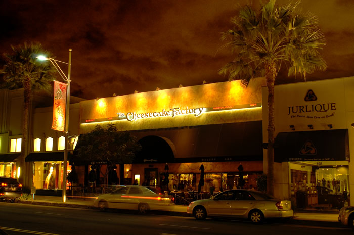 The Cheescake Factory, Beverly Hills