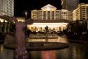 Another one of the many entrances to Caesar's Palace. And yes, there's just a hint of fill-flash there to bring out the statue.