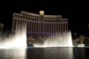 Just one of a bunch of shots of the dancing fountains, in front of the Bellagio Hotel Casino